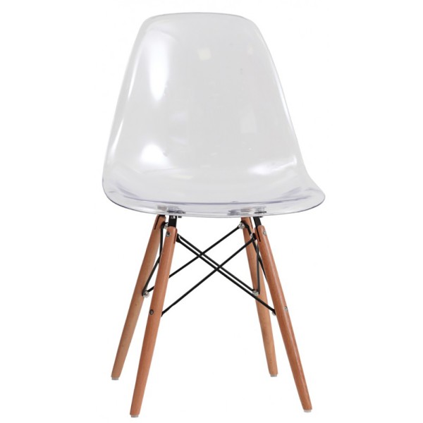 Стілець Прайз прозорий - Стильний дизайнерський стілець для вашої кухні