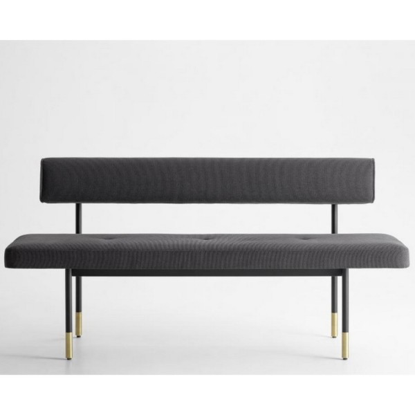 Лава Canelli зі спинкою (латунь) — елегантний вибір для вашого дому