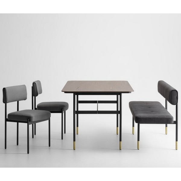 Лава Canelli зі спинкою (латунь) — елегантний вибір для вашого дому