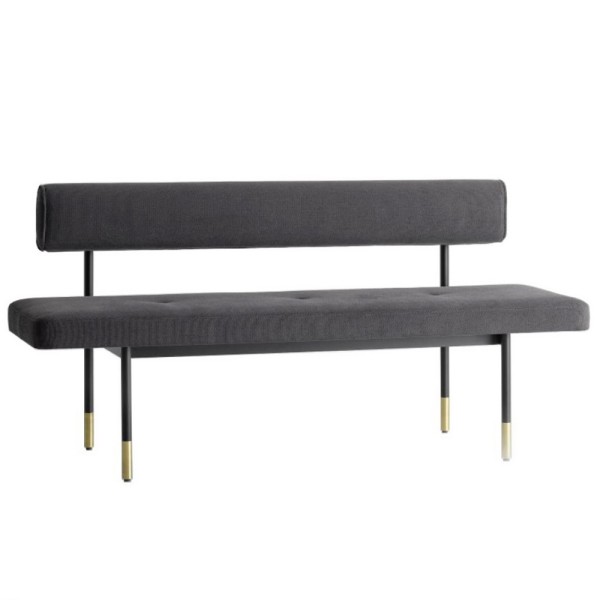 Лава Canelli зі спинкою (латунь) — елегантний вибір для вашого дому