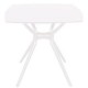Стіл Daisy – сучасний пластиковий стіл для кухні та саду