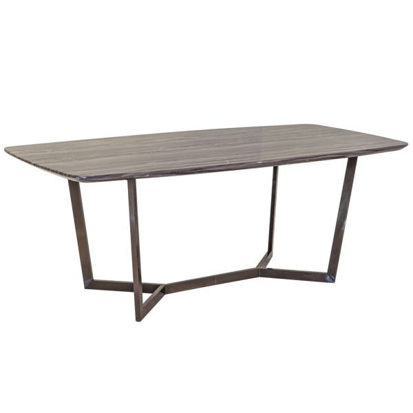 Стіл Юпітер – сучасний кухонний стіл з металу та мармуру