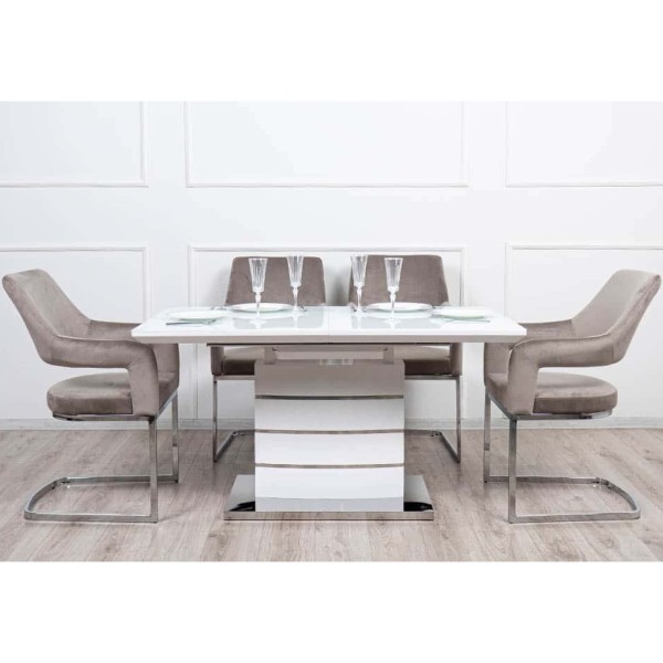 Стіл Скайлайн 120-160 см - Розкладний стіл для кухні