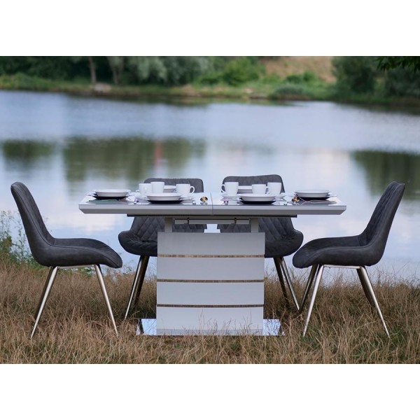 Стіл Скайлайн 120-160 см - Розкладний стіл для кухні