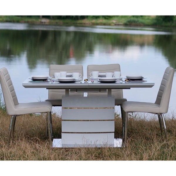 Стіл Скайлайн 120-160 см - Розкладний стіл для кухні