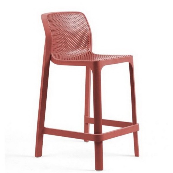 Напівбарний стілець Net Stool Mini – стілець для кухні та вулиці