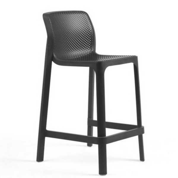 Напівбарний стілець Net Stool Mini – стілець для кухні та вулиці