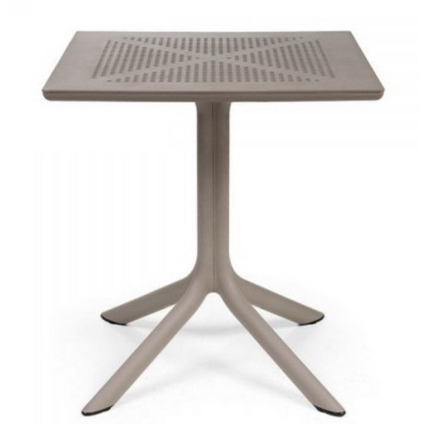 Стіл Clip 70 – стильний пластиковий стіл для кафе та саду