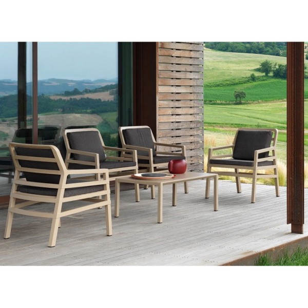 Стіл Aria 100 – стіл для саду та кафе з пластику