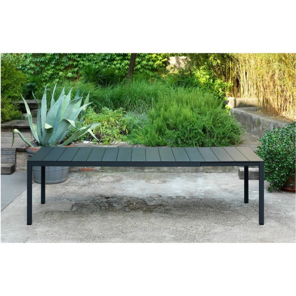 Стіл Rio Alu 140/210 – Стильний розкладний стіл для саду