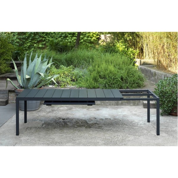 Стіл Rio Alu 140/210 – Стильний розкладний стіл для саду