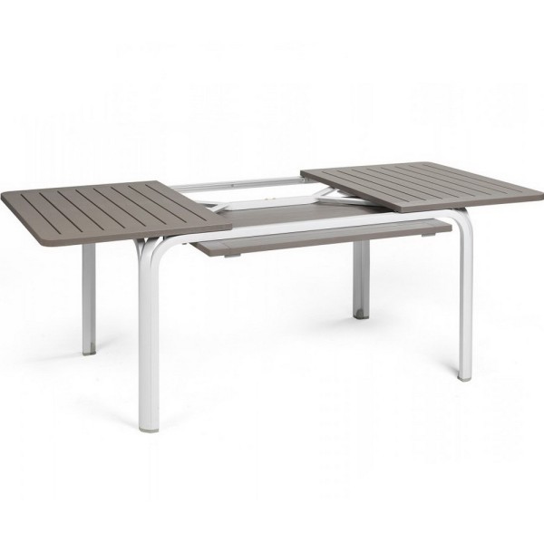 Стіл Alloro – Розкладний стіл для вулиці з алюмінієвої конструкції