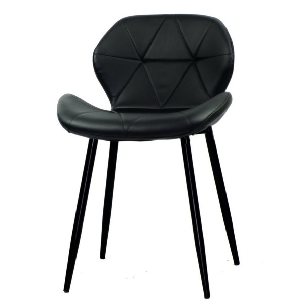 Стілець Crown Metal-BK – стильний та комфортний вибір для вашої кухні