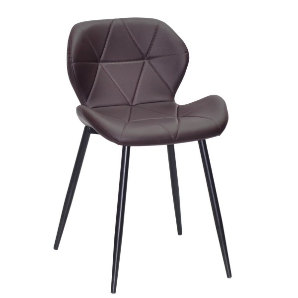 Стілець Crown Metal-BK – стильний та комфортний вибір для вашої кухні