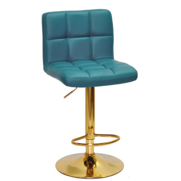 Барний стілець Tetris gold – стильний та зручний для дому та кафе