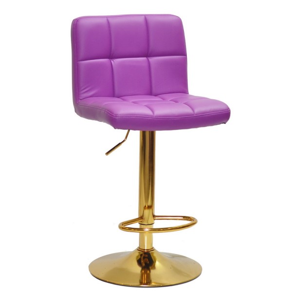 Барний стілець Tetris gold – стильний та зручний для дому та кафе