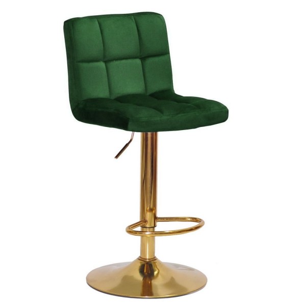 Барний стілець Tetris gold – стильний та зручний для дому та кафе