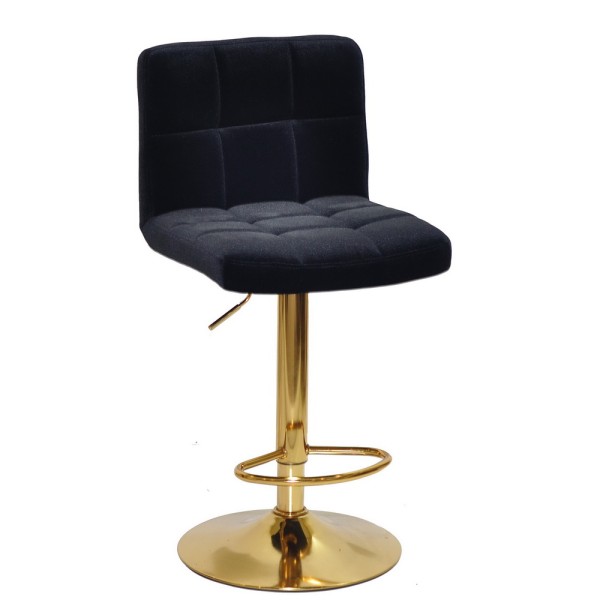 Барний стілець Tetris gold – стильний та зручний для дому та кафе