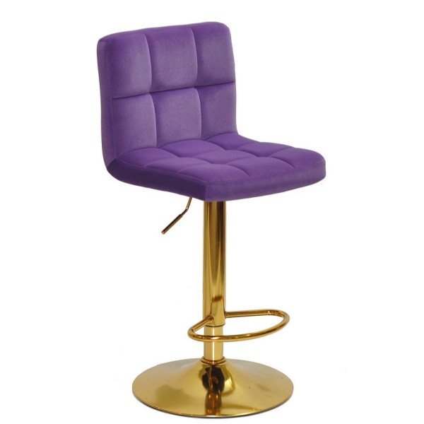 Барний стілець Tetris gold – стильний та зручний для дому та кафе