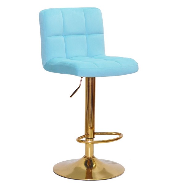 Барний стілець Tetris gold – стильний та зручний для дому та кафе