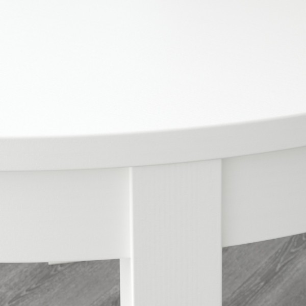 Стіл IK 195 — сучасний круглий розкладний стіл зі Швеції