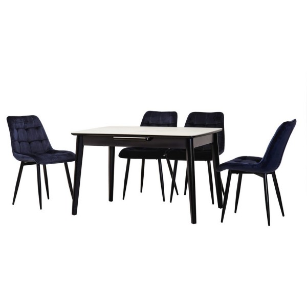 Стіл TM-76 120-150 см – сучасний розкладний стіл для вашої кухні