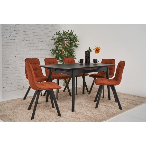 Стіл TM-76 120-150 см – сучасний розкладний стіл для вашої кухні