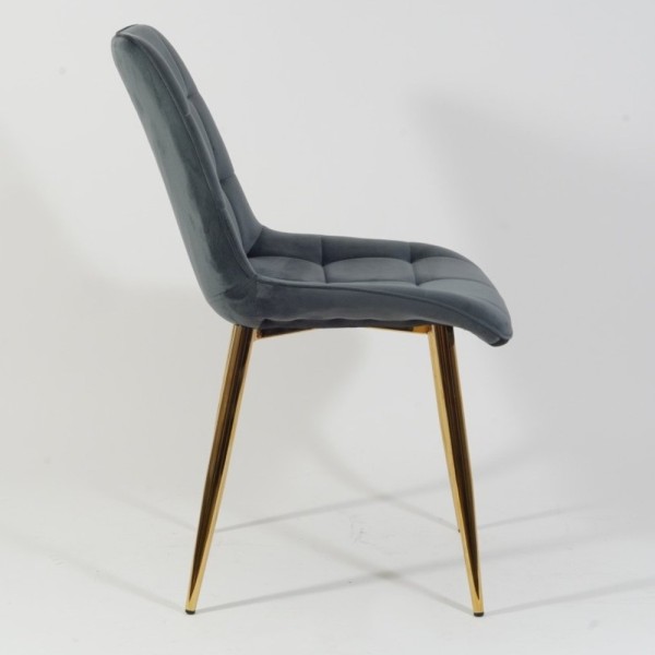 Стілець Gold Chrom Velvet – комфорт і стиль для вашого інтер'єру