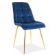 Стілець Gold Chrom Velvet – комфорт і стиль для вашого інтер'єру