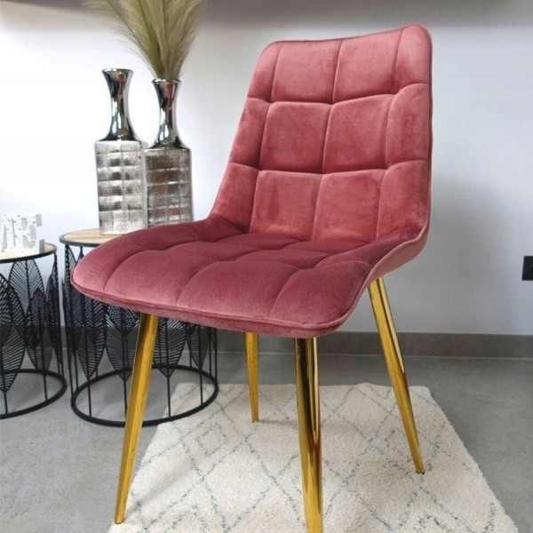 Стілець Gold Chrom Velvet – комфорт і стиль для вашого інтер'єру