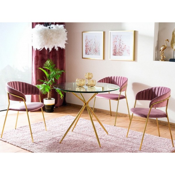 Стіл Azalia — сучасний круглий стіл для вашої кухні