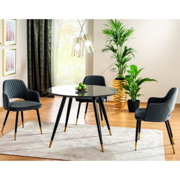 Стіл Cyryl II — стильний круглий стіл для вашої кухні