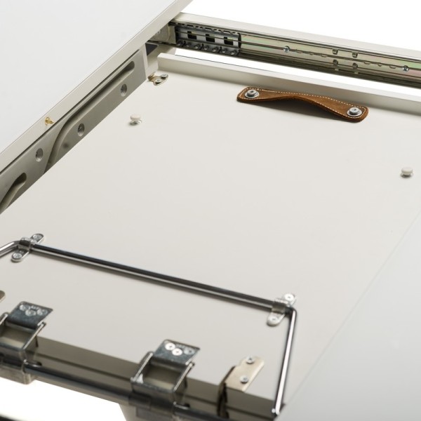 Стіл TML-651-1 d-105 розкладний для кухні