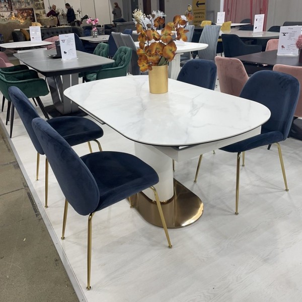 Стіл TML-828 160-200 см – Розкладний кухонний стіл