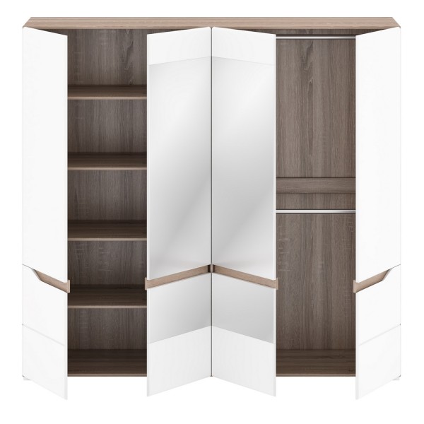 Шафа Paris U з дзеркалом - стильна та функціональна меблі для вашої спальні