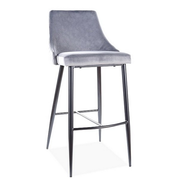 Напівбарний стілець Piano B h-2 Velvet