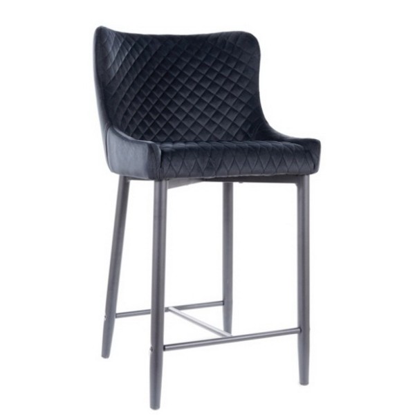 Напівбарний стілець Colin B H-2 Velvet — сучасний стиль для кухні та бару