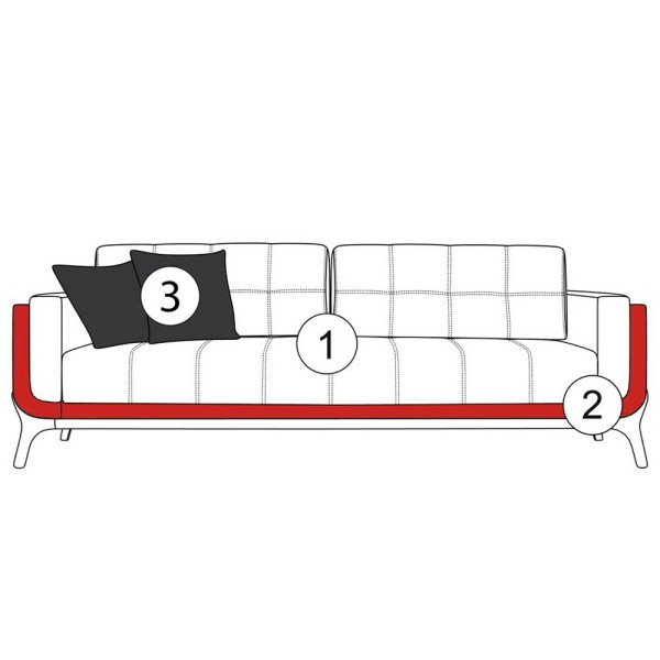 Диван Ted — стильний і зручний вибір для вашого інтер'єру