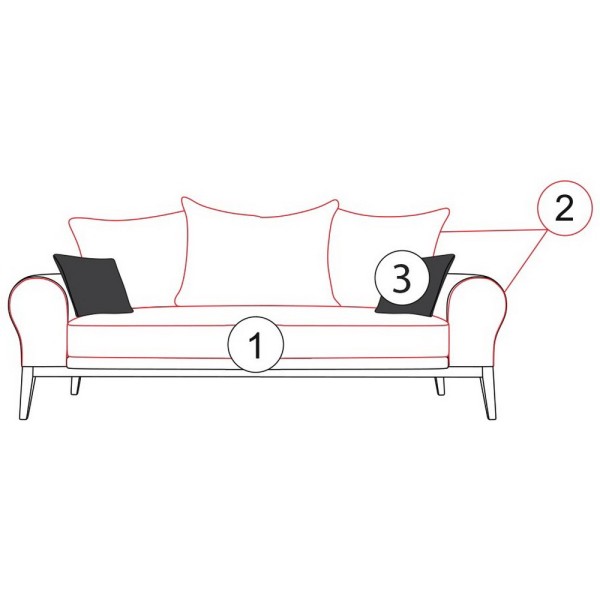 Диван Mary 2 Seater – стиль і комфорт для вашого дому