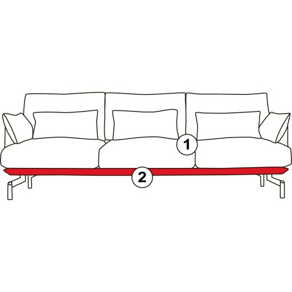 Диван Shade 3 Seater – Стильний та комфортний вибір для дому