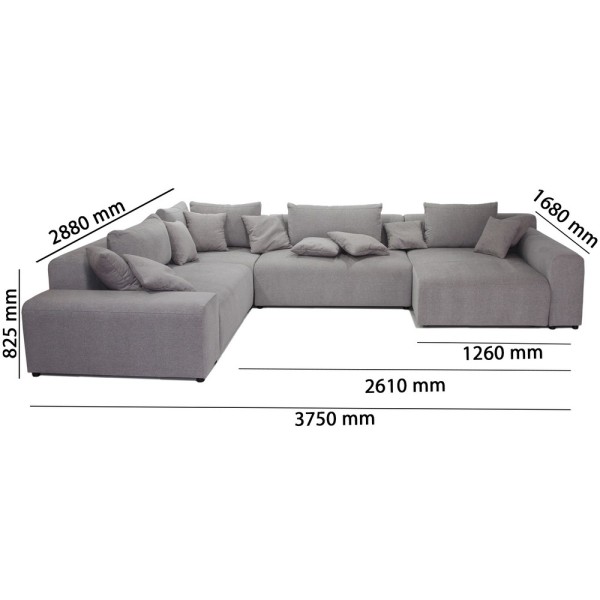 Модульний розкладний диван Raft