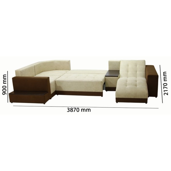 Модульний розкладний диван Pretty