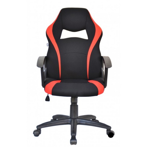 Крісло геймерське Rosso black/red