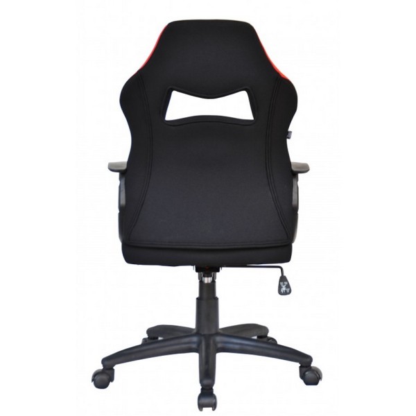 Крісло геймерське Rosso black/red