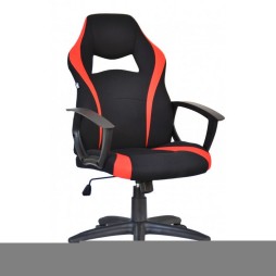 Крісло геймерське Rosso black/red