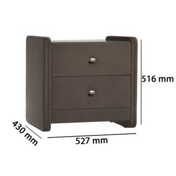 Приліжкова тумба Polaris — стильна та зручна тумба для вашої спальні