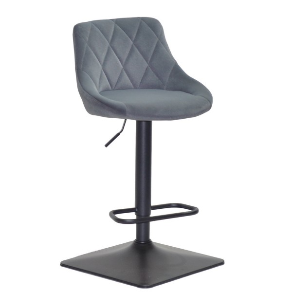 Барний стілець Glam Square black – комфорт та стиль для вашої кухні та кафе