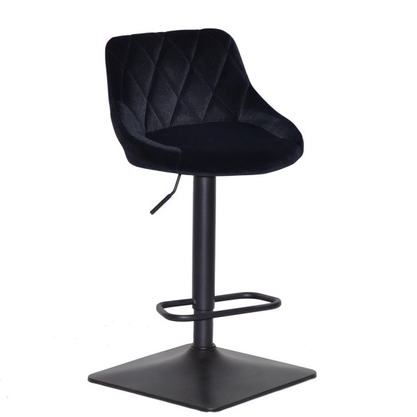 Барний стілець Glam Square black – комфорт та стиль для вашої кухні та кафе