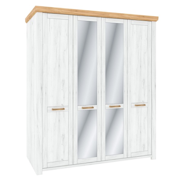 Шафа Sudbury Q – Сучасна шафа з дзеркалом для вашої спальні