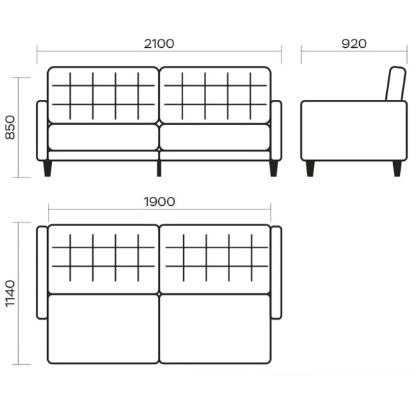 Розкладний диван Мілан – зручність і стиль у вашій оселі